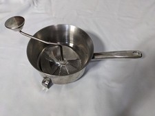 Moinho de alimentos de aço inoxidável comida para bebês, purê de batatas, purê de vegetais comprar usado  Enviando para Brazil
