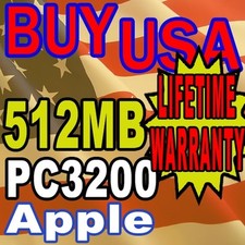 Memória RAM 512 MB Apple iMac G5 1.8GHz 20 polegadas M9250LL/A comprar usado  Enviando para Brazil