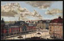 Kiel ansichtskarte bahnhof gebraucht kaufen  Berlin