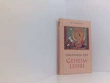 Grundriss geheimlehre blavatsk gebraucht kaufen  Berlin