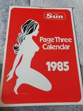 Sun page calendar for sale  NOTTINGHAM
