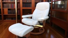 Ekornes stressless cream for sale  SIDCUP