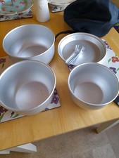 Camping pots pans for sale  LEEK