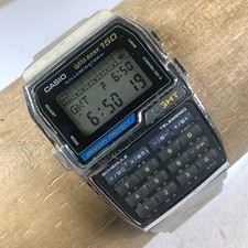 Usado, Antigo Relógio Casio Masculino DBC-1500 Calculadora Tom Prata Quartzo Digital 35mm 7 3/4" comprar usado Usado, Antigo Relógio Casio Masculino DBC-1500 Calculadora Tom Prata Quartzo Digital 35mm 7 3/4" comprar usado  Enviando para Brazil