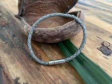 Lederarmband neu magnetverschl gebraucht kaufen  Hamburg