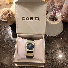 1999 Vintage Casio 2320 FS-01 Analógico Digital Edição Azul Relógio de Filme Tempo Duplo comprar usado  Enviando para Brazil