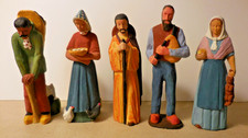 Lot santons plâtre d'occasion  Toulouse-