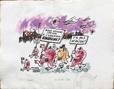 Cavanna lithographie originale d'occasion  Toulouse-
