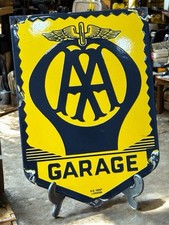 Garage advertising enamel for sale  SAWBRIDGEWORTH