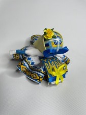 Boneca tradicional ucraniana MOTANKA amuleto étnico feita à mão boneca amarela azul 11cm comprar usado  Enviando para Brazil