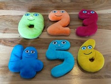 Vintage numberjacks plush for sale  BEAMINSTER