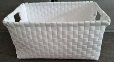 White plastic wicker for sale  YORK