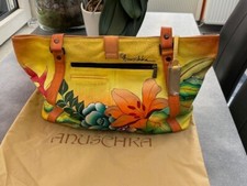 Anuschka schultertasche echt gebraucht kaufen  Monheim