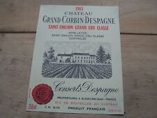 Etiquette chateau grand d'occasion  Quimperlé