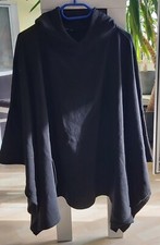 Poncho pullover schwarz gebraucht kaufen  Hilden