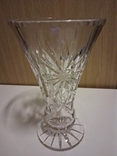 Large crystal vase for sale  PULBOROUGH