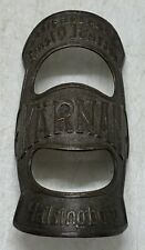 Placa de identificação de publicidade de bicicleta antiga original vintage Karnan crachá de cabeça de bicicleta comprar usado  Enviando para Brazil