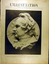 Estampa antiga original 1902 Victor Hugo cabeça de retrato 1830 poeta francês 20º comprar usado  Enviando para Brazil