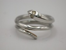 Edler designerring schlange gebraucht kaufen  Maintal