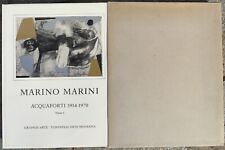 Marino marini. acquaforti usato  Torino