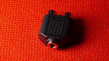 Headphones stereo adapter for sale  UK
