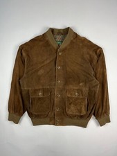 Suede bomber jacket usato  Anzio
