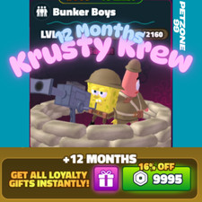 Usado, 12 MESES KRUSTY KREW GAMEPASS - DEFESA DA TORRE BOB ESPONJA comprar usado  Enviando para Brazil