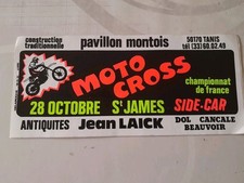 Ancien autocollant moto d'occasion  Trouville-sur-Mer