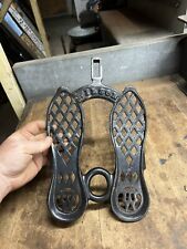 Antiga máquina de costura industrial Wilson pedal pedal pedal peças de ferro fundido comprar usado  Enviando para Brazil