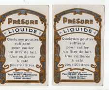 Pharmacie etiquette 1900 d'occasion  Crest