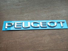 Logo peugeot chrome d'occasion  Annequin