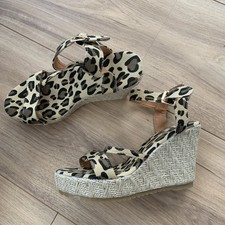 Damen sandalen leopardenmuster gebraucht kaufen  München