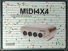 Interface MIDIPlus MIDI 4x4 USB MIDI com cabo USB - lacrada na caixa aberta  comprar usado  Enviando para Brazil