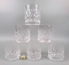 Cut crystal glass for sale  RUISLIP
