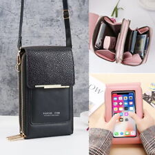Bolsas femininas para celular carteiras tela sensível ao toque bolsa de ombro para Samsung iPhone comprar usado  Enviando para Brazil