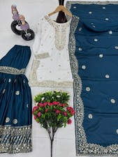 Robe anarkali pakistanaise d'occasion  Expédié en France