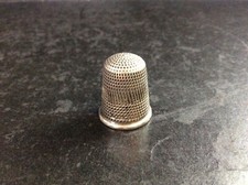 Antique silver thimble for sale  FALKIRK