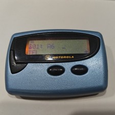 Motorola blue pager for sale  ABERDARE