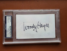 Woody hayes autograph for sale  Lafferty