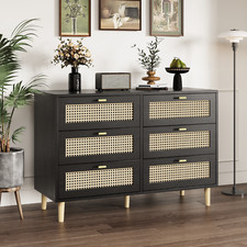 Drawers rattan dresser for sale  Atlanta