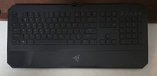 Teclado Razer Deathstalker retroiluminado preto para jogos com fio RZ03-0080 Funciona! comprar usado  Enviando para Brazil