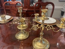 Vintage brass candelabra for sale  Raleigh