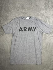 CAMISETA CINZA EXÉRCITO DOS EUA Tamanho M MANGA CURTA PT CAMISETA IPFU EXÉRCITO PRETO, usado comprar usado  Enviando para Brazil