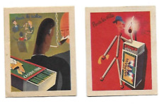 Chromos advertising matchboxes d'occasion  Expédié en Belgium