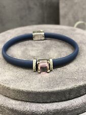 Bracciale caucciù argento925 usato  Torre del Greco