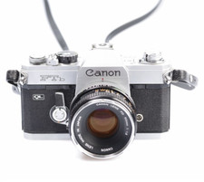 Canon ftb silver usato  Torrita Tiberina