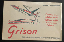 Buvard publicitaire grison d'occasion  Descartes