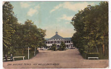 TEXAS SAN ANTONIO HOT WELLS CASA DE BANHO ENVIADA 1912 PARA W.R. CORLEW, PONTO CENTRAL TX comprar usado  Enviando para Brazil