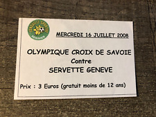 Ticket croix savoie d'occasion  Jujurieux