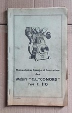 Manuel moteur fixe d'occasion  France
